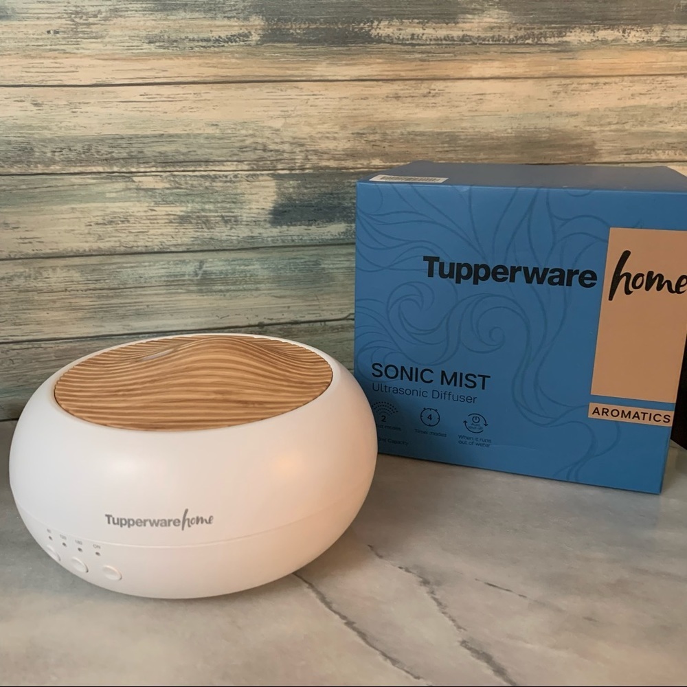 Tupperware Sonic Mist Ultrasonic Diffuser New in Box
